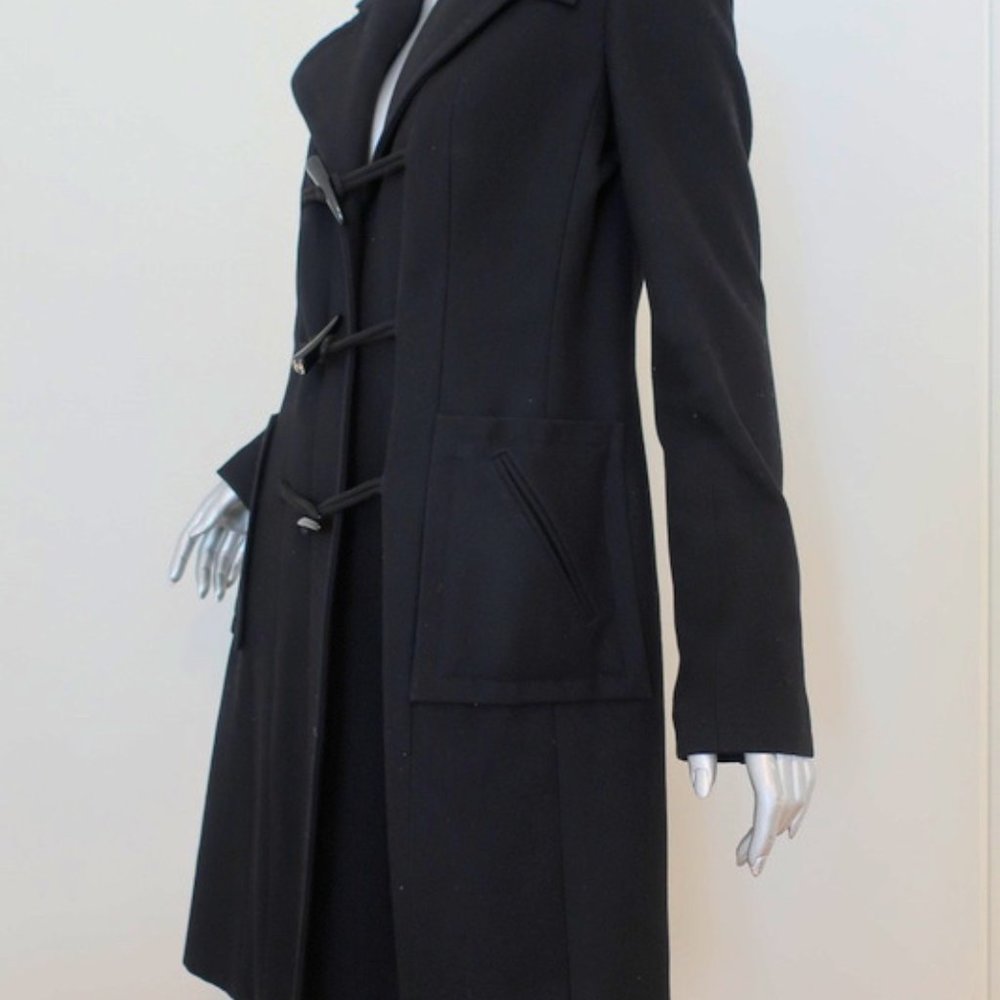 Chanel Duffle Coat Wool Hooded Toggle Jacket - Picture 5 of 12